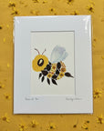 Matted Signed 8" x 10" Pressed Flower Prints