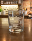 Garden State Themed Whiskey Glass