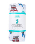 New Jersey Baby Swaddle Blanket