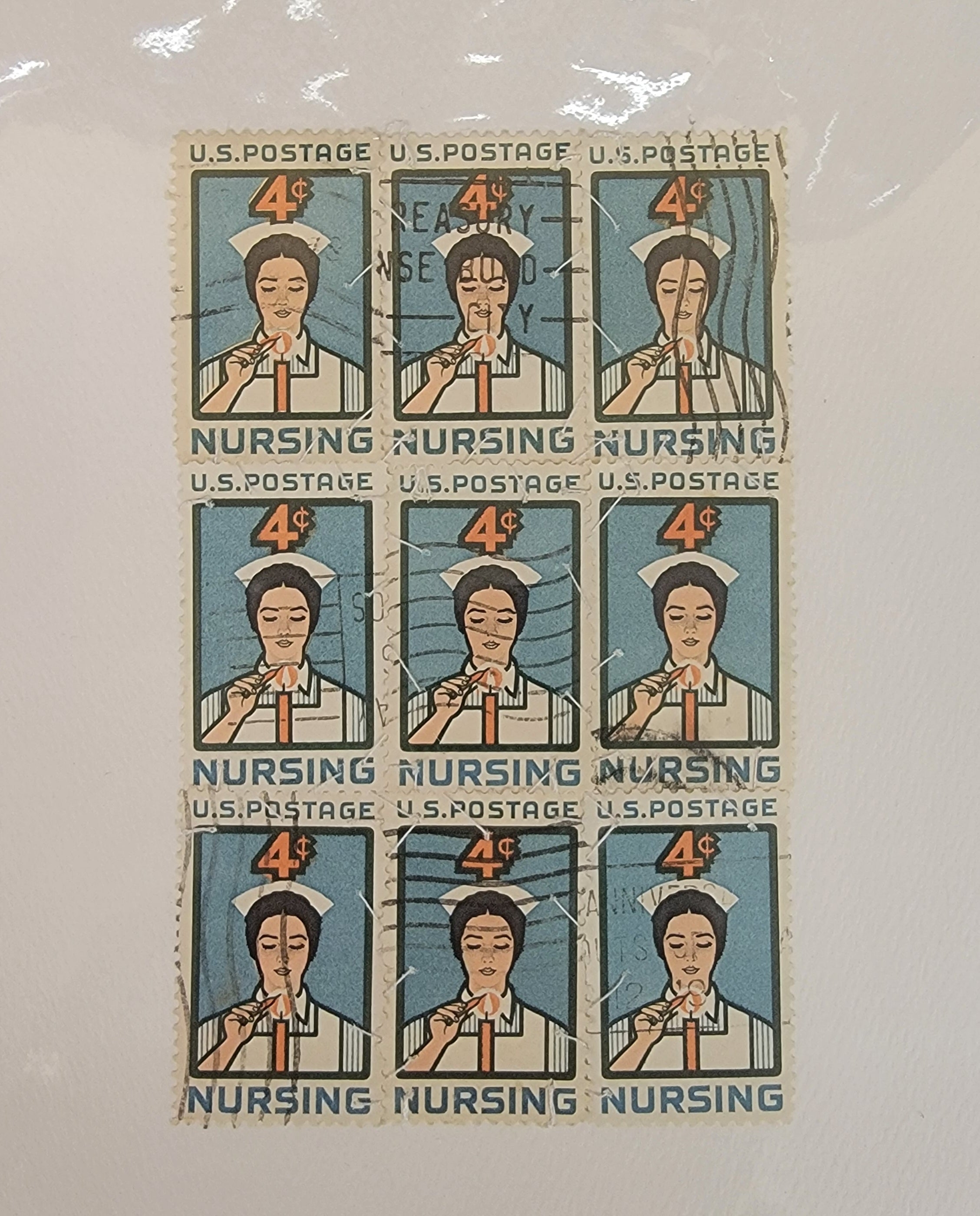 Vintage Stamp Profession/Hobby Greeting Card