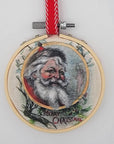Thomas Nast Hoop Ornaments