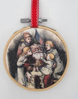 Thomas Nast Hoop Ornaments