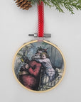 Thomas Nast Hoop Ornaments