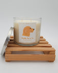 Vanilla Joe & Co. Dog Candle - 18 oz, 3 Wick