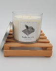 Vanilla Joe & Co. Dog Candle - 18 oz, 3 Wick