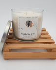Vanilla Joe & Co. Dog Candle - 18 oz, 3 Wick