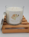 Vanilla Joe & Co. Dog Candle - 18 oz, 3 Wick