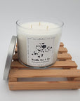 Vanilla Joe & Co. Dog Candle - 18 oz, 3 Wick