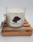 Vanilla Joe & Co. Dog Candle - 18 oz, 3 Wick