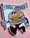 Jersey-Themed Fridge Magnet