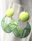 Recycled Tin Earrings
