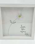 Sea Glass Art - Love Themed