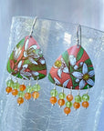 Recycled Tin Earrings