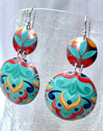 Recycled Tin Earrings