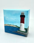 Original Wood Block Canvas Paintings (4"x4")