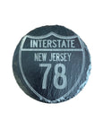 Slate Interstate Coaster