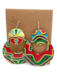Recycled Tin Earrings