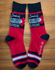 "Somebody in New Jersey Loves Me" Socks