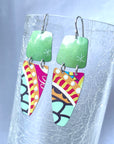 Recycled Tin Earrings