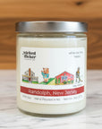 Town Name Candles