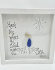 Sea Glass Art - Love Themed