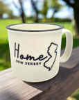 Large Jersey-Themed Ceramic Camper Mugs (18 oz)