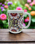 Botanical and Animal-Themed Mugs (12 oz)