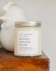 CB Candles - 8 oz Soy Candles, Clear Jar