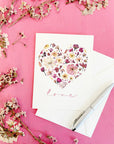Pressed Flower Collage Greeting Cards