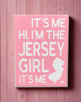 It's Me... Jersey Girl (Taylor Swift) Wood Sign 5.5" x 7.5"