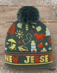 New Jersey Hats with Pom Pom