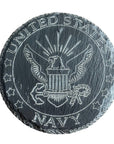 Armed Forces Slate Coaster - Navy - Home & Lifestyle