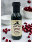 Barrel-Aged Balsamic Vinegar 6oz. - Cranberry Balsamic - Good Eats