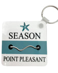 Beach Tag Key Ring - Point Pleasant - Home & Lifestyle