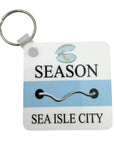 Beach Tag Key Ring - Sea Isle City - Home & Lifestyle