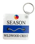 Beach Tag Key Ring - Wildwood Crest - Home & Lifestyle