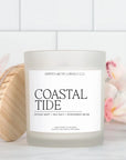 Matte Glass Hand-Poured Candles (10 oz)