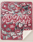 Collegiate Sherpa Blanket - Alabama (Girls) - Home & Lifestyle