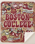 Collegiate Sherpa Blanket - Boston College (Girls) - Home & Lifestyle