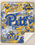 Collegiate Sherpa Blanket - Pitt (Girls) - Home & Lifestyle