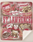 Collegiate Sherpa Blanket - St Lawrence (Guys) - Home & Lifestyle