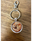 Double-Sided Charm/ Keychain - Everything Bagel - Jewelry & Accessories