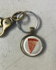 Double-Sided Charm/ Keychain - Pizza Slice - Jewelry & Accessories