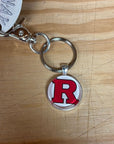 Double-Sided Charm/ Keychain - Rutgers ’R’ - Jewelry & Accessories