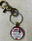Double-Sided Charm/ Keychain - Taylor Pork Roll Bag - Jewelry & Accessories