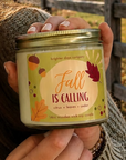 Fall-Themed Soy Candles