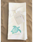 Flour Sack Napkins - Set of 2 - Sea Turtle - Home & Lifestyle