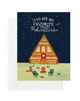 Forage Paper Co. Single Greeting Cards - Favorite Adventure