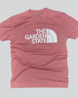 Garden State Short Sleeve T-Shirt - Small / Mauve + White