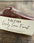 Handcrafted Artisan Soap - Candy Cane Forest - Bath & Body